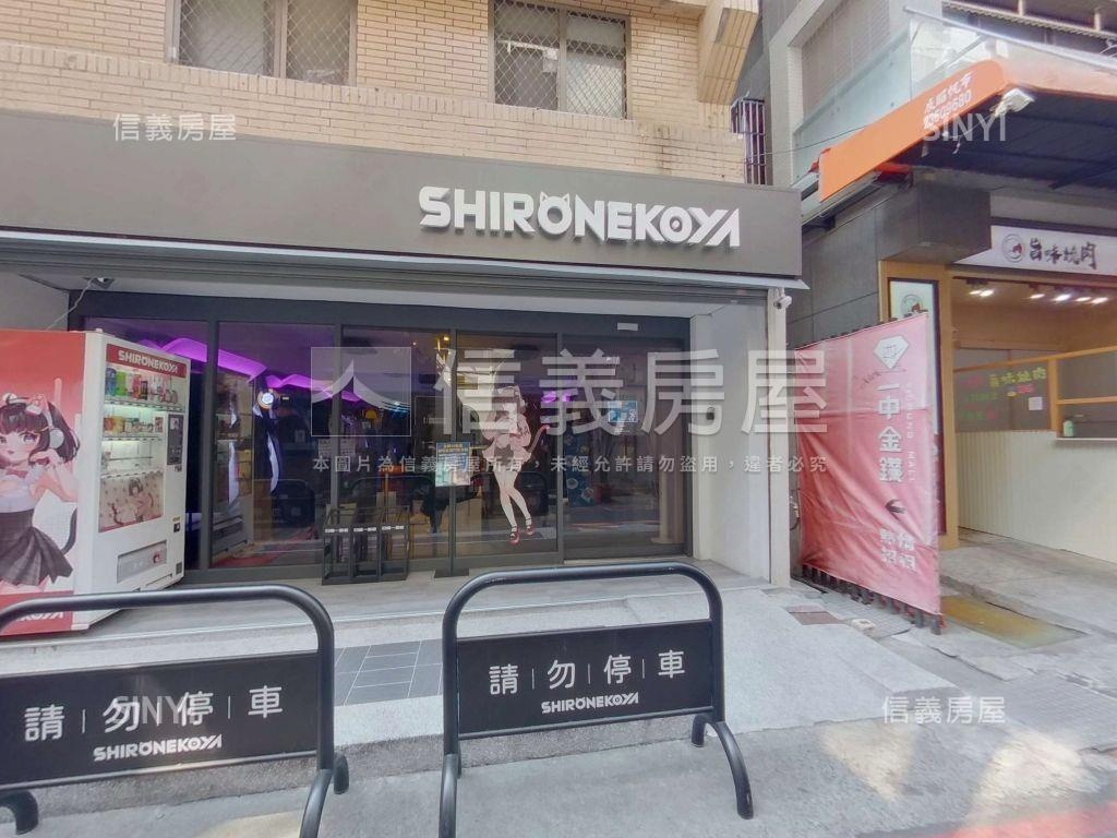 一中商圈前後臨路面寬金店房屋室內格局與周邊環境