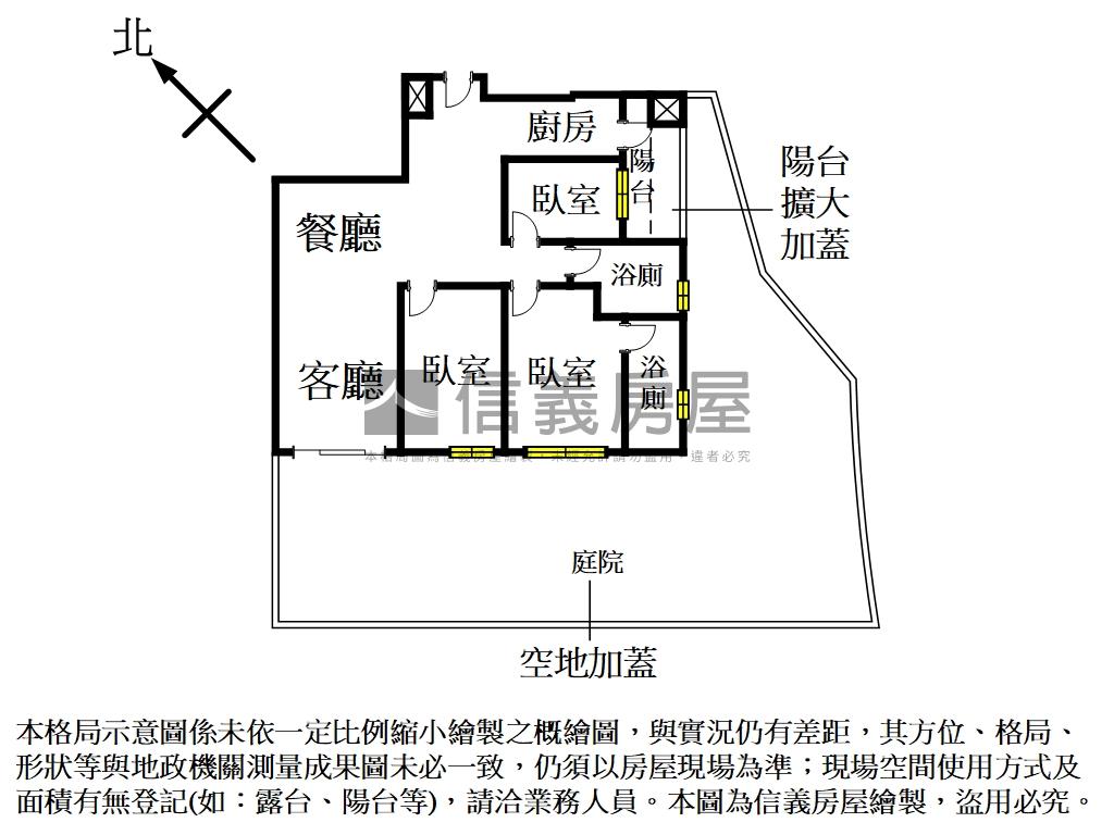 英倫公園Ω庭院三房車位房屋室內格局與周邊環境