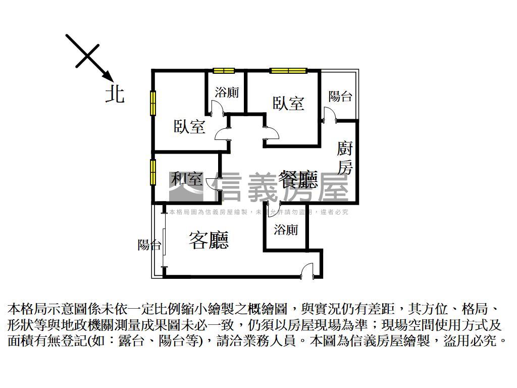 帝心邊間溫馨三房平車房屋室內格局與周邊環境