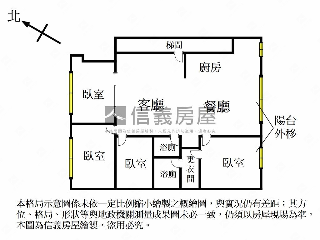 成功路近捷運４房車位房屋室內格局與周邊環境
