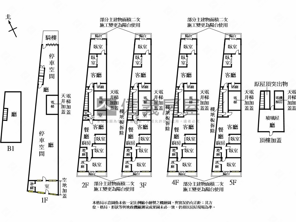 近羅東夜市獨棟透天房屋室內格局與周邊環境