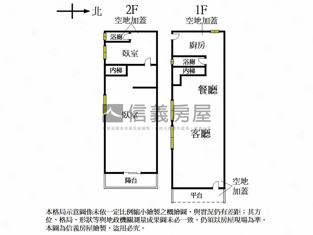 仁愛路附中學區邊間透天房屋室內格局與周邊環境