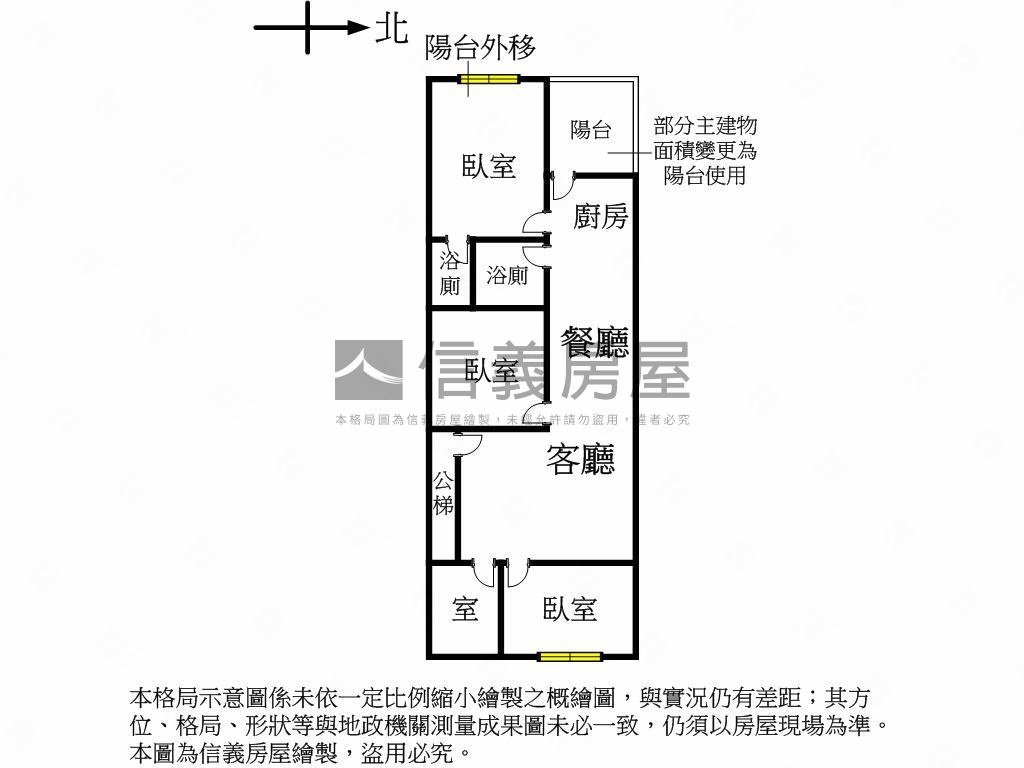 三重小資公寓三樓房屋室內格局與周邊環境