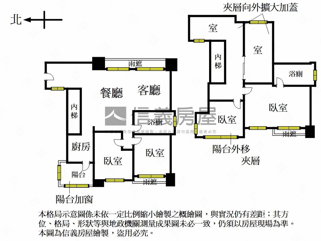 富麗河、綠野、翱翔天際房屋室內格局與周邊環境