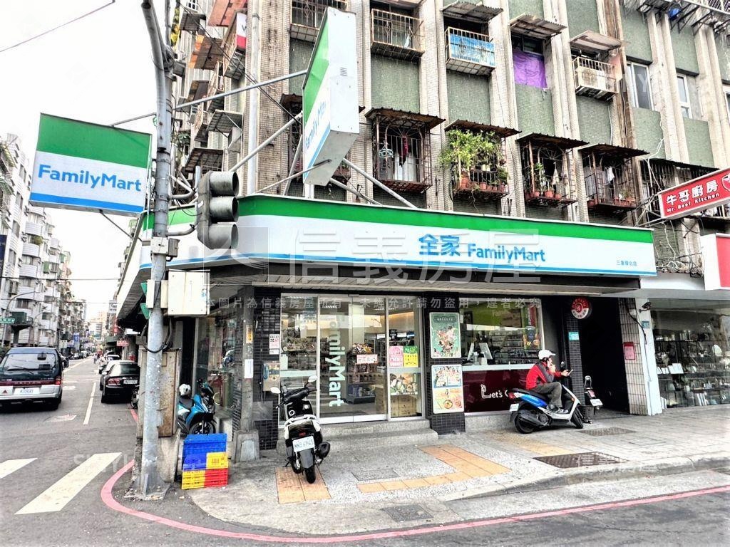 正馬路全家三角窗金店面房屋室內格局與周邊環境