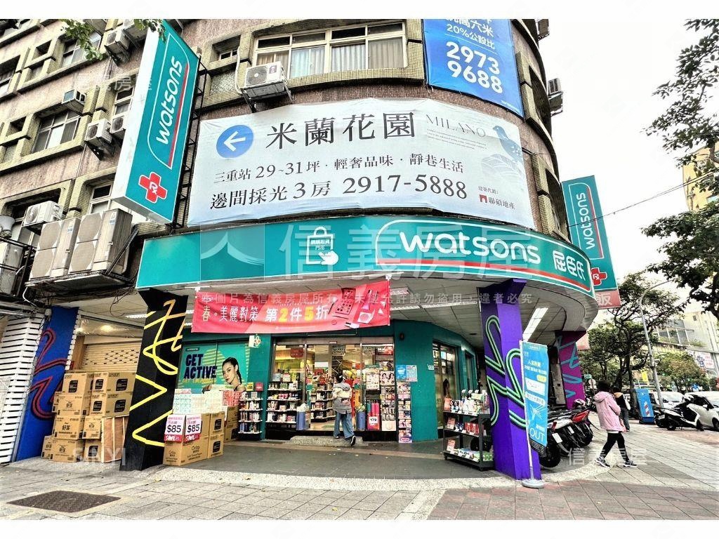 正馬路全家三角窗金店面房屋室內格局與周邊環境