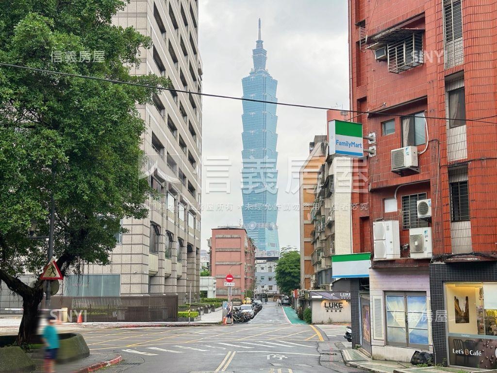 信義路頂樓景觀宅房屋室內格局與周邊環境