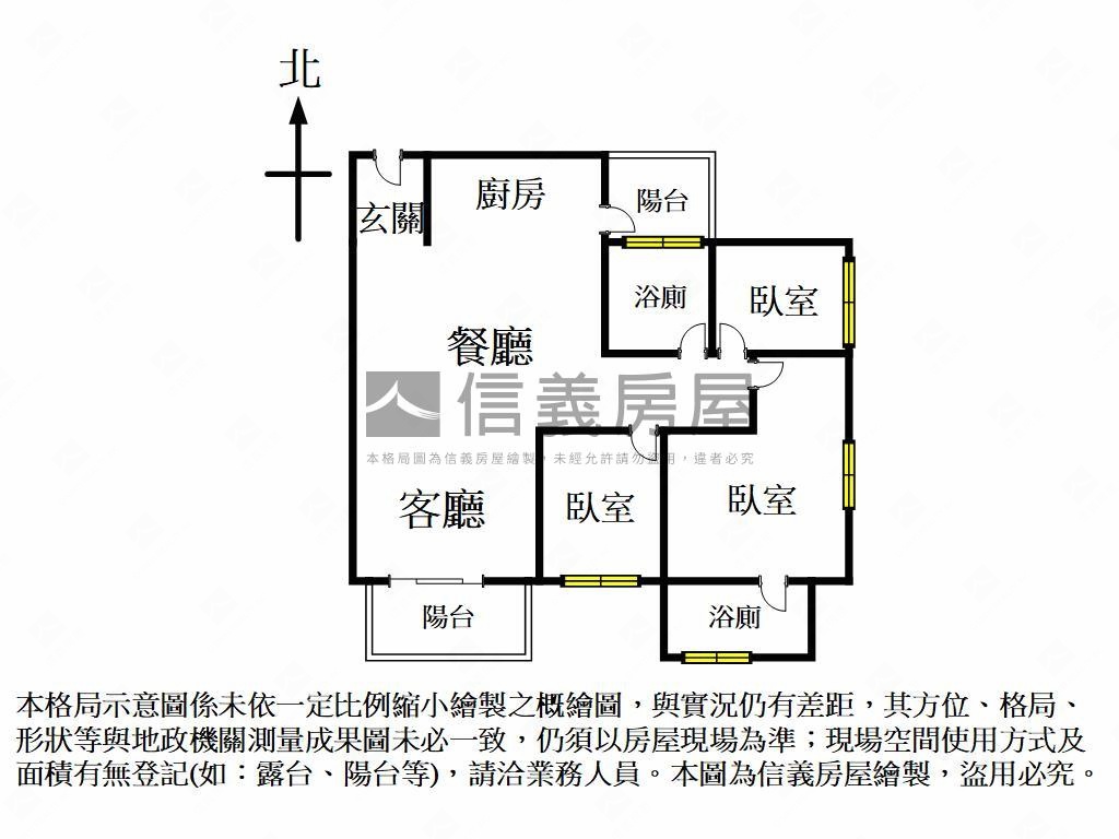 總太青境三房平面車位房屋室內格局與周邊環境