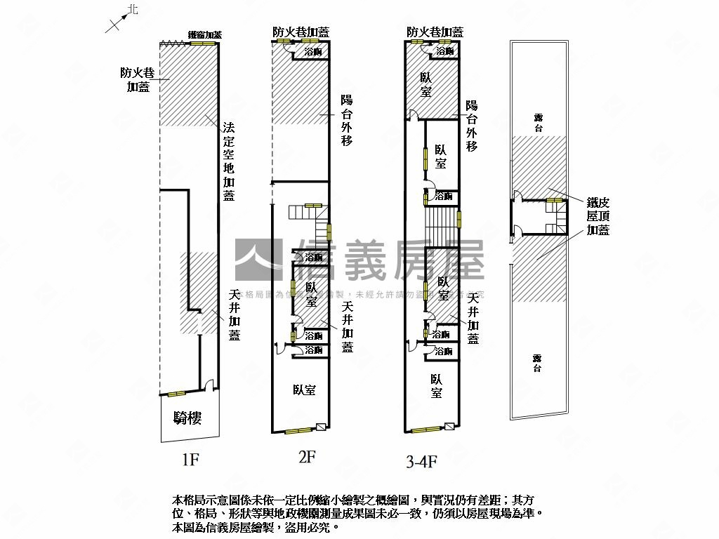 永康大橋金收租透店１房屋室內格局與周邊環境