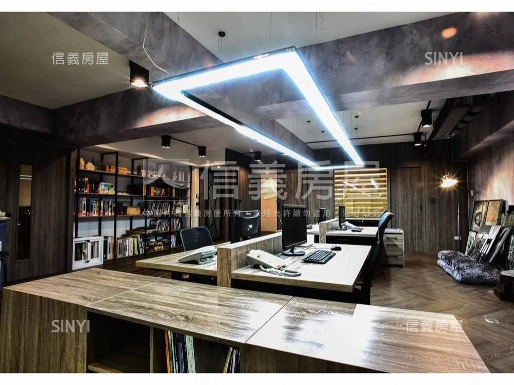 一層一戶現代質感辦公室房屋室內格局與周邊環境