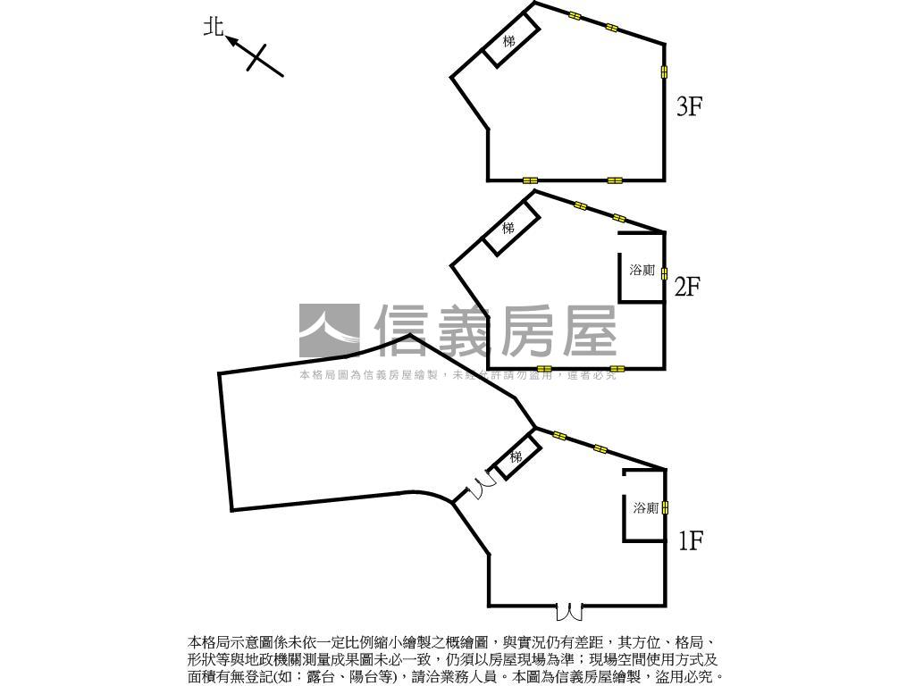 稀有樹林中正路土地房屋室內格局與周邊環境