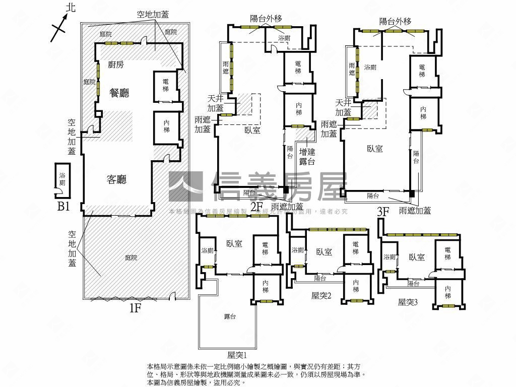 直潭愜意電梯透天房屋室內格局與周邊環境