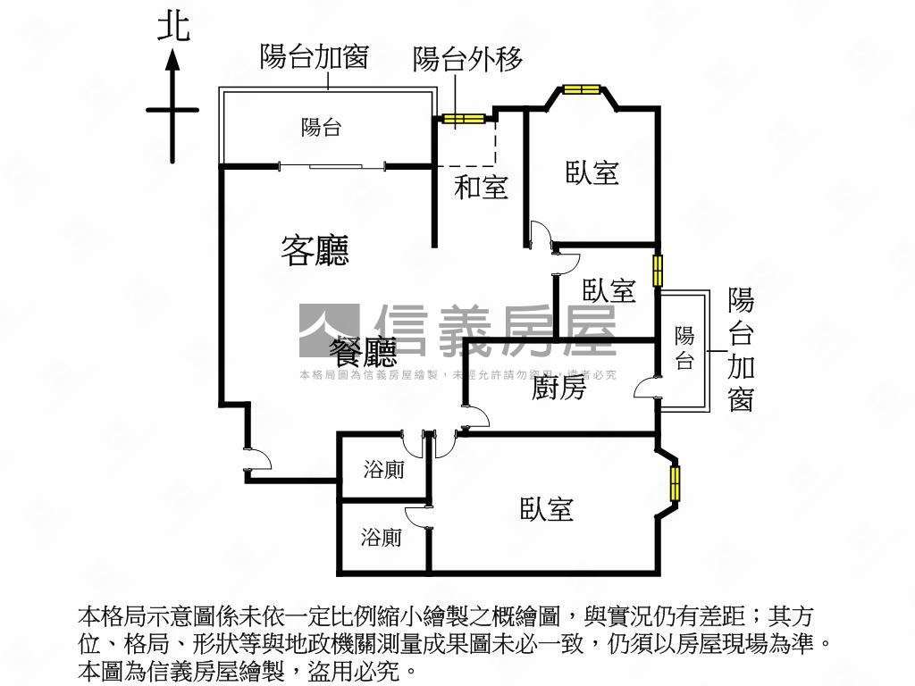 近榮總高樓層大坪數平車房屋室內格局與周邊環境