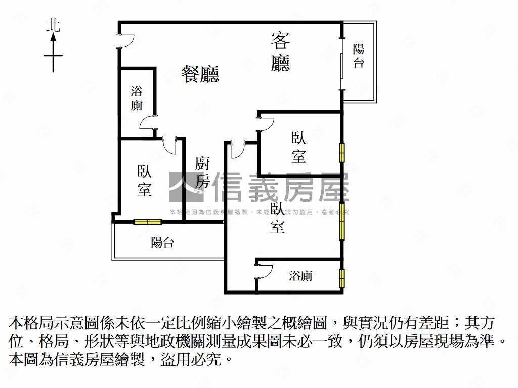 佳順永康三房平車房屋室內格局與周邊環境