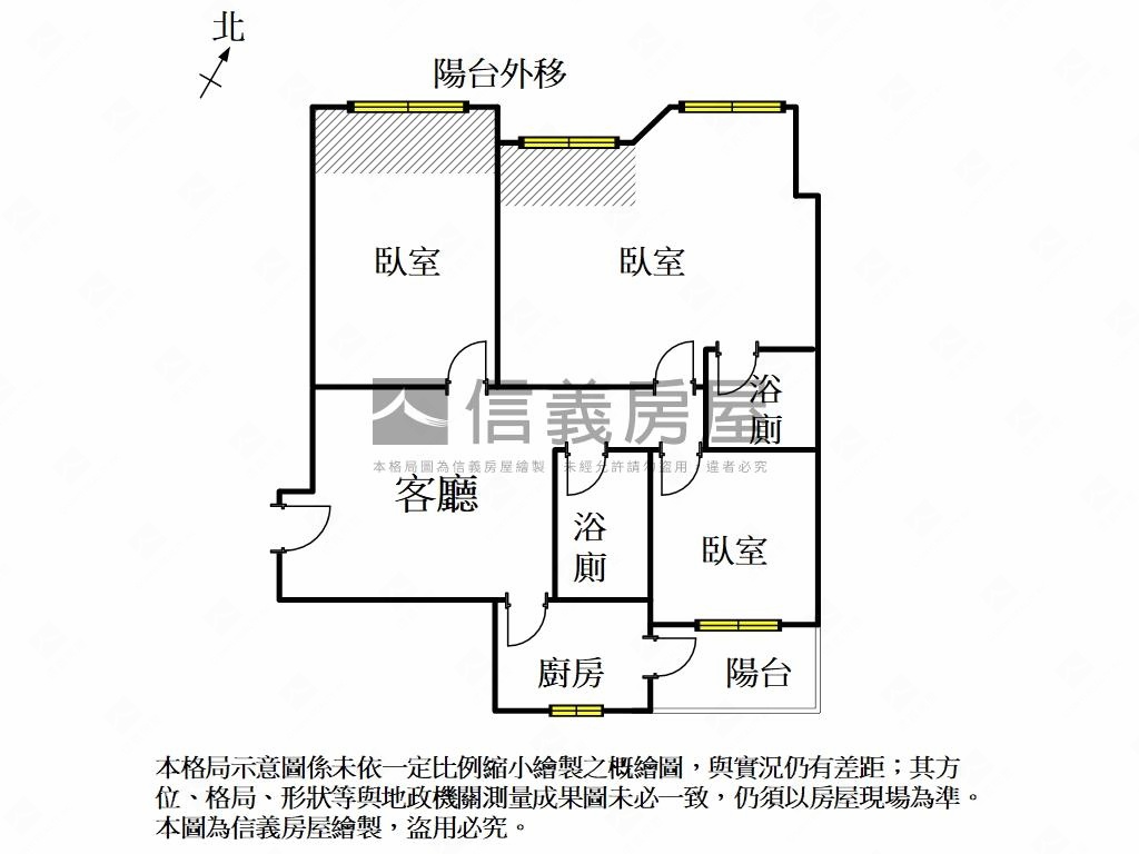 東方紐約三房車位房屋室內格局與周邊環境