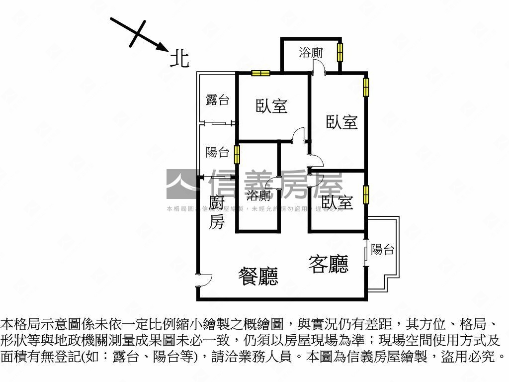 鉅虹水岸岩附裝潢三房平車房屋室內格局與周邊環境