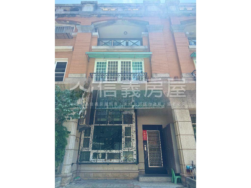 水湳多芬莊園前後臨路別墅房屋室內格局與周邊環境