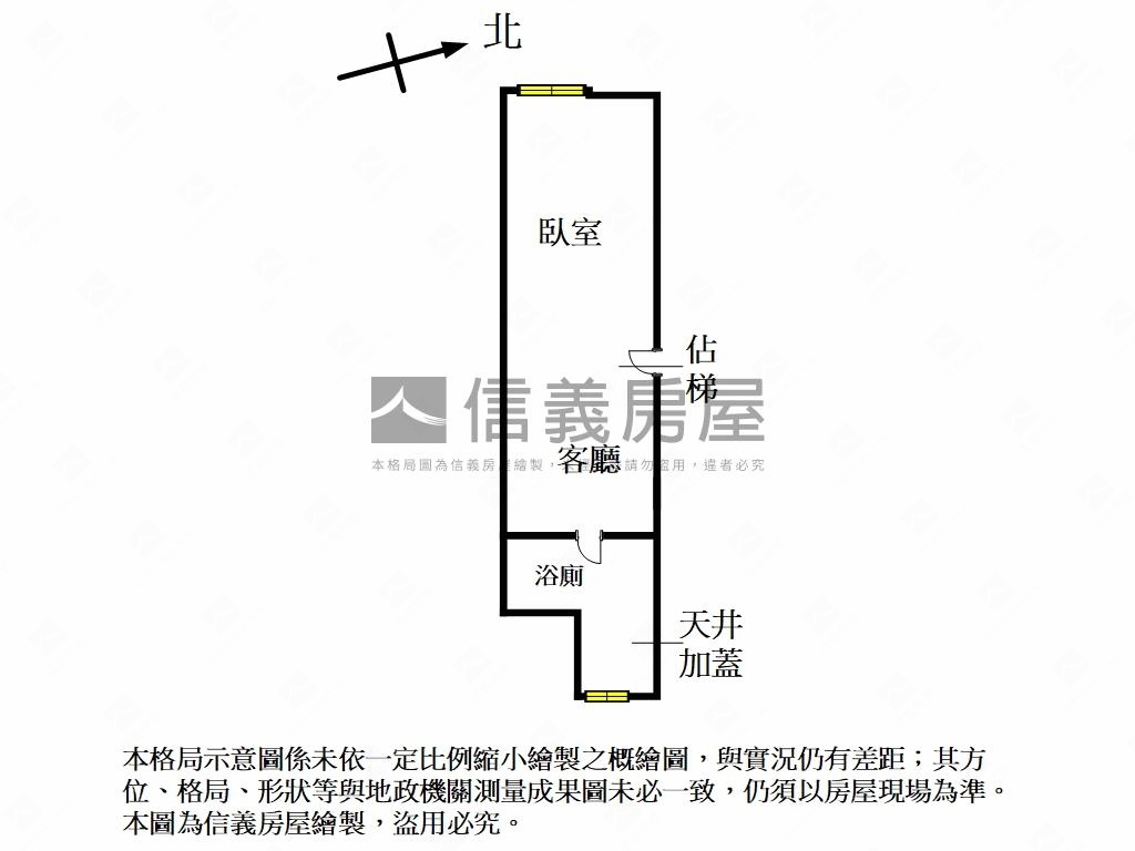 捷運～摩登新貴美套房房屋室內格局與周邊環境
