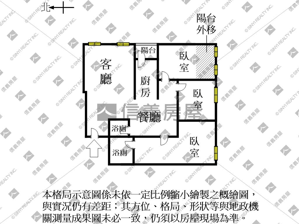 美麗佳園高樓採光三房平車房屋室內格局與周邊環境