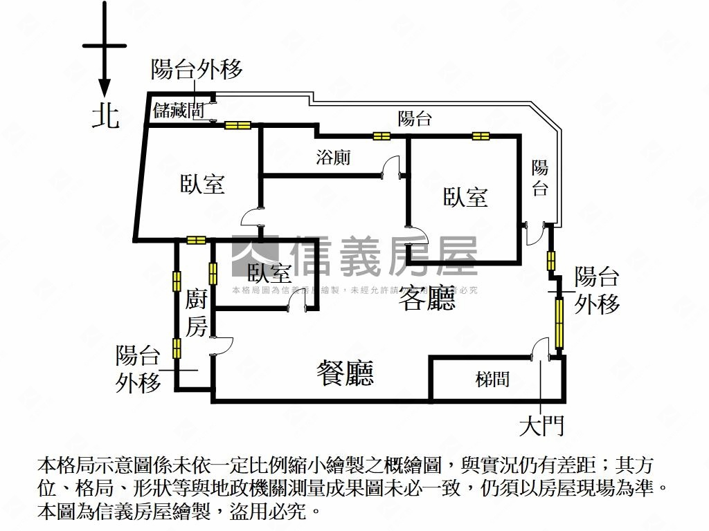 近捷運大仁邊間三樓美寓房屋室內格局與周邊環境