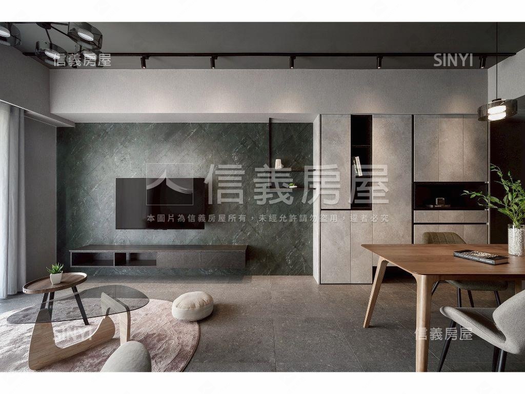 閱建築外棟質感三房房屋室內格局與周邊環境