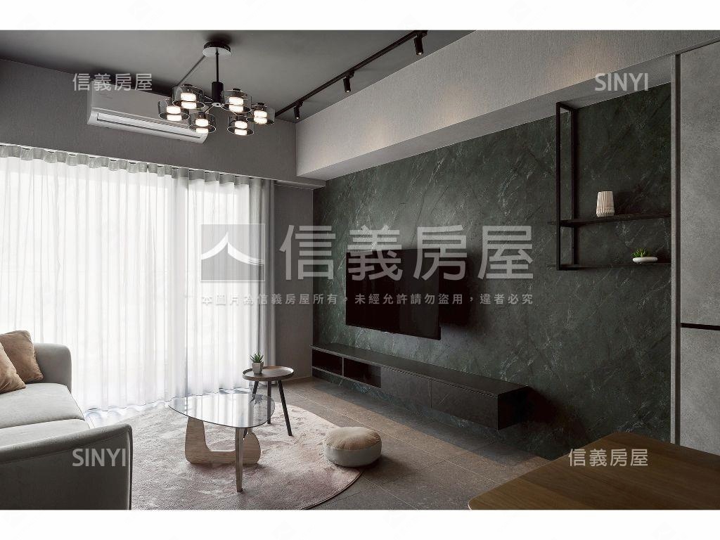 閱建築外棟質感三房房屋室內格局與周邊環境