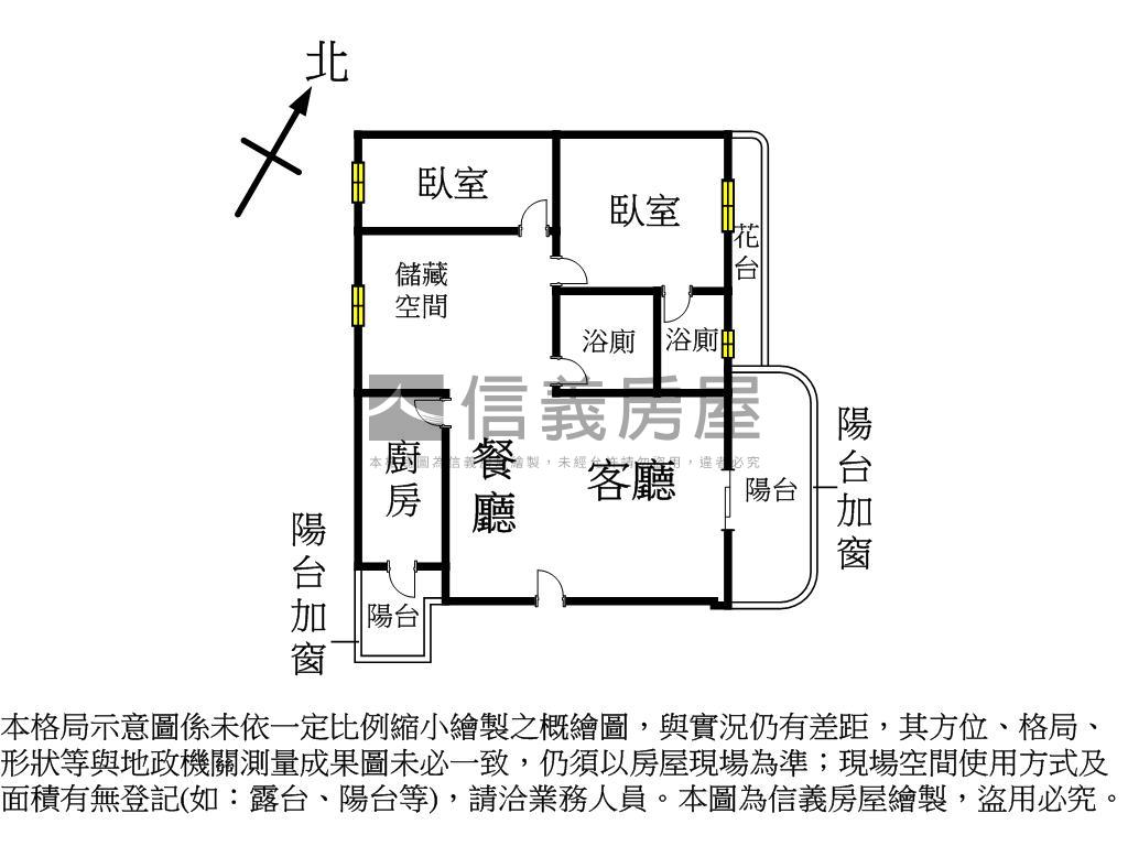 藝術皇家稀有大兩房房屋室內格局與周邊環境