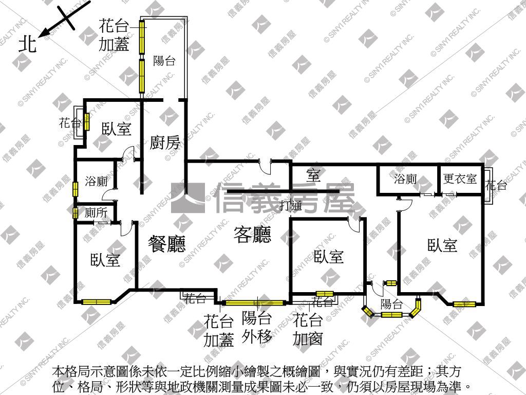 【靜心】尊爵四房平面車位房屋室內格局與周邊環境