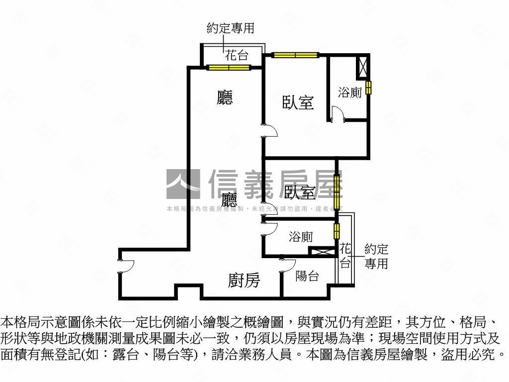 世界南科Ａ２房平車房屋室內格局與周邊環境