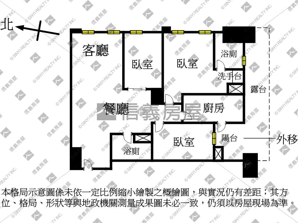 敦美苑樹梢景觀３房車位房屋室內格局與周邊環境