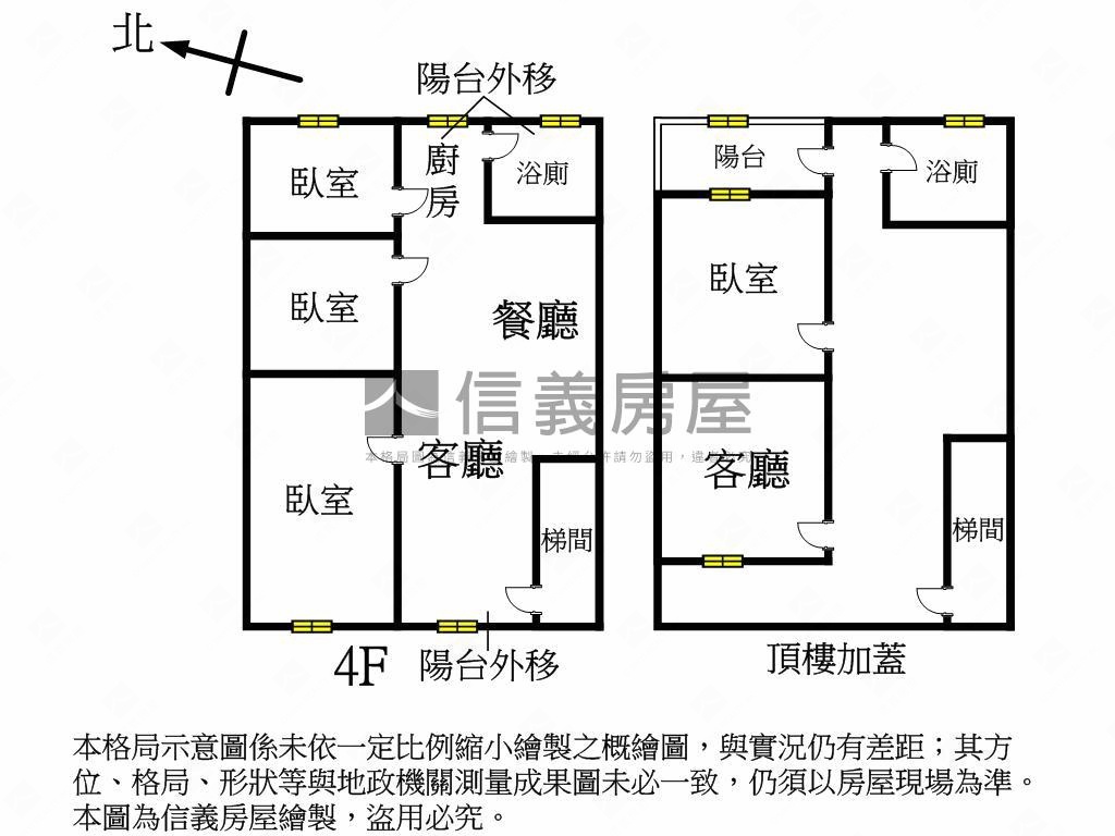 板橋幸福路大空間房屋室內格局與周邊環境