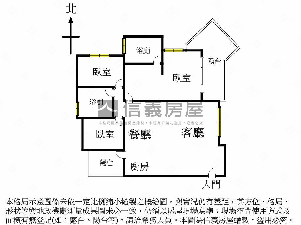 新案理和時光嶼看七期夜景房屋室內格局與周邊環境