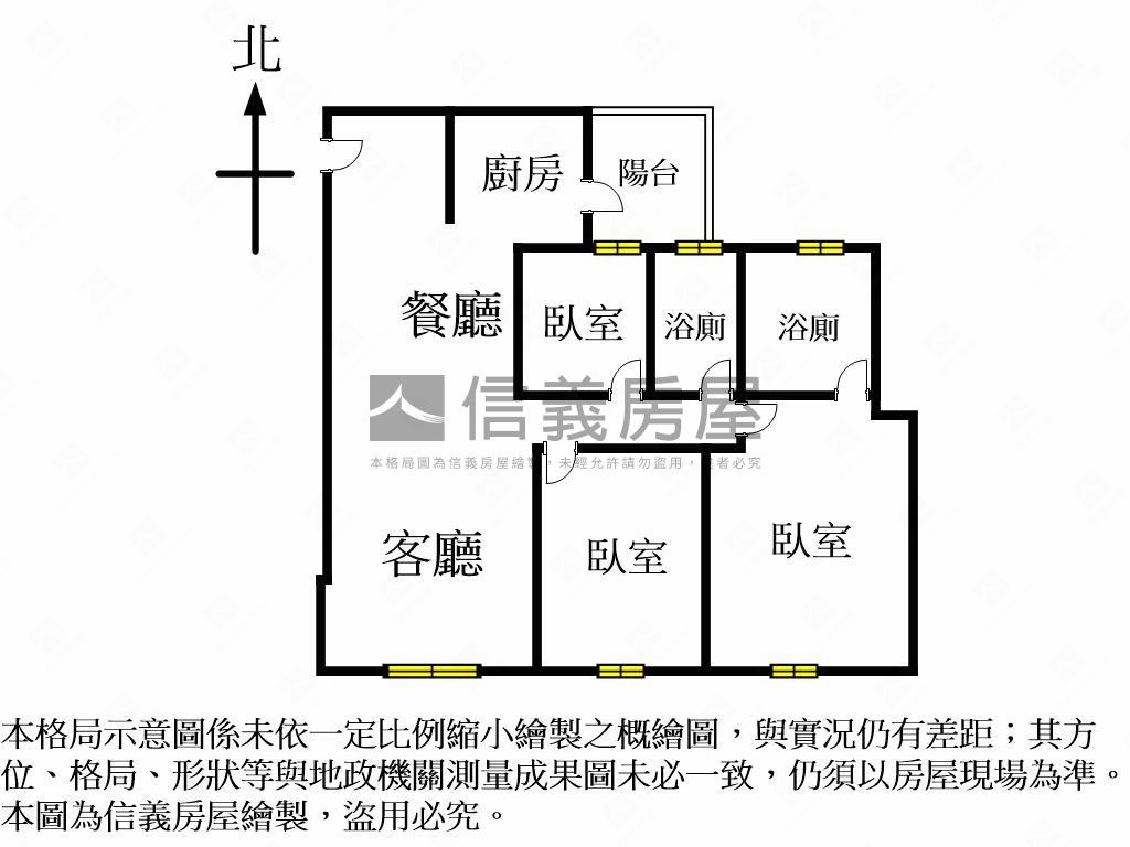 大毅～家幸福３房平車位房屋室內格局與周邊環境