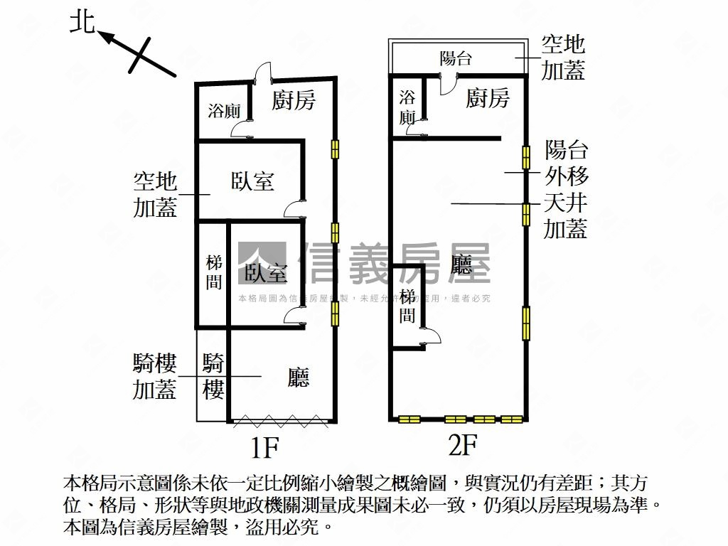 一、二樓多功能店面房屋室內格局與周邊環境