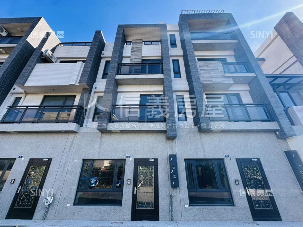 沙鹿全新５．５米面寬透天房屋室內格局與周邊環境