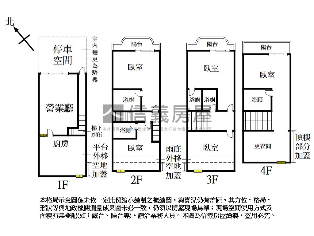 東海夜市旁☆收租透天房屋室內格局與周邊環境