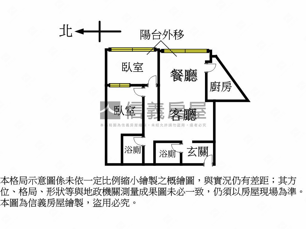 西區未來藍線！便宜兩房兩房屋室內格局與周邊環境