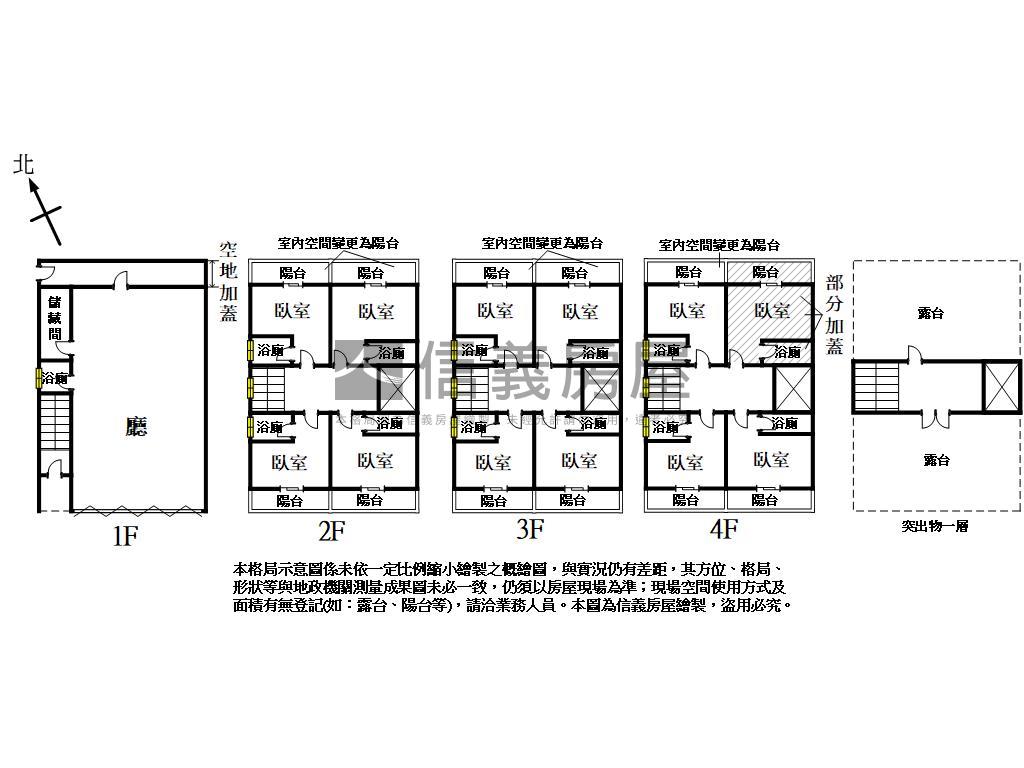 專任屋齡約１４年店面透套房屋室內格局與周邊環境