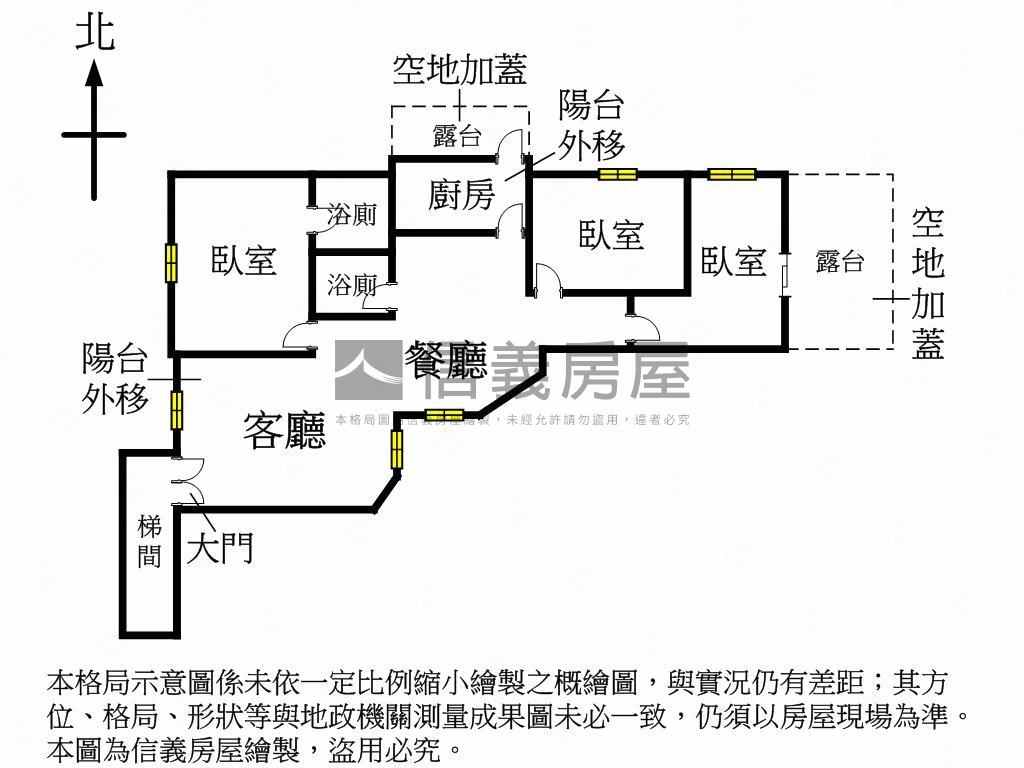 天母管理２樓美寓房屋室內格局與周邊環境