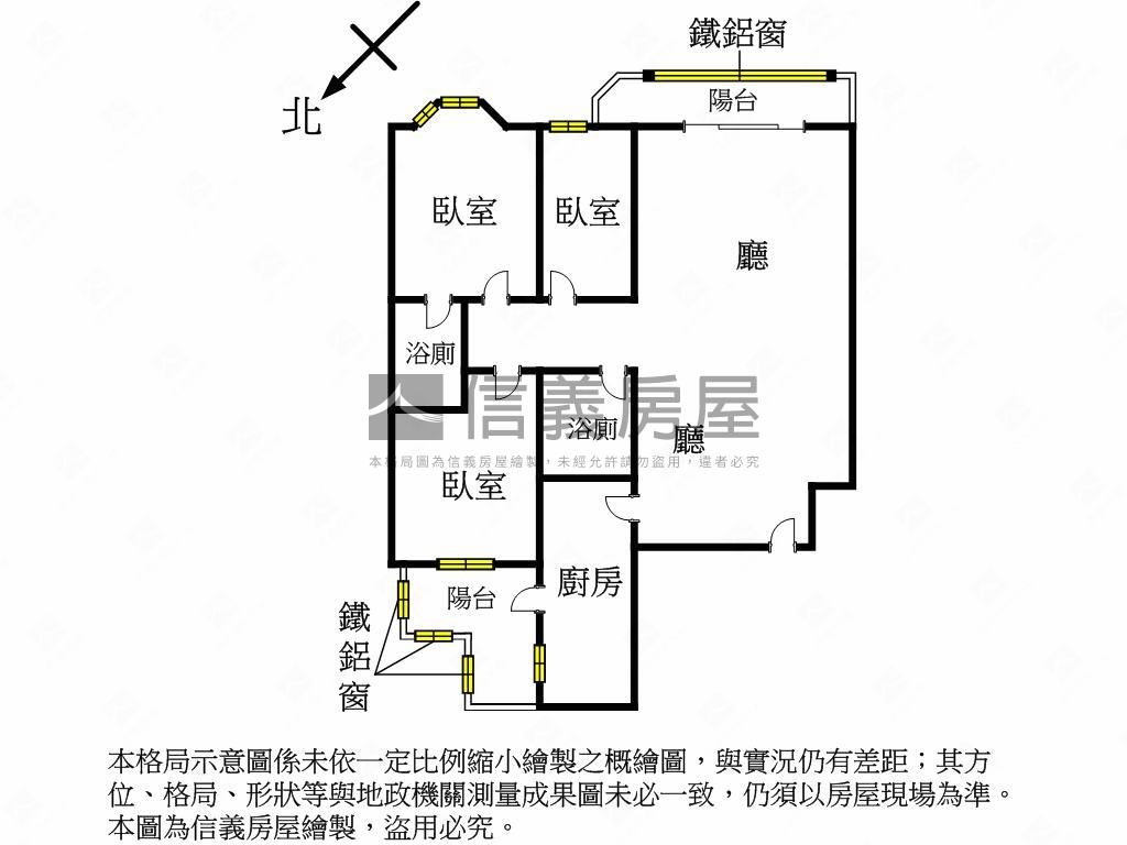 新莊國寶二期三房車位房屋室內格局與周邊環境
