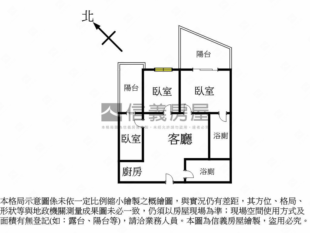 ＤＮＡ精美三房平車房屋室內格局與周邊環境
