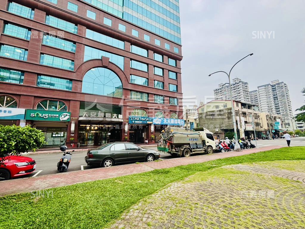 大安國際商業辦公室房屋室內格局與周邊環境