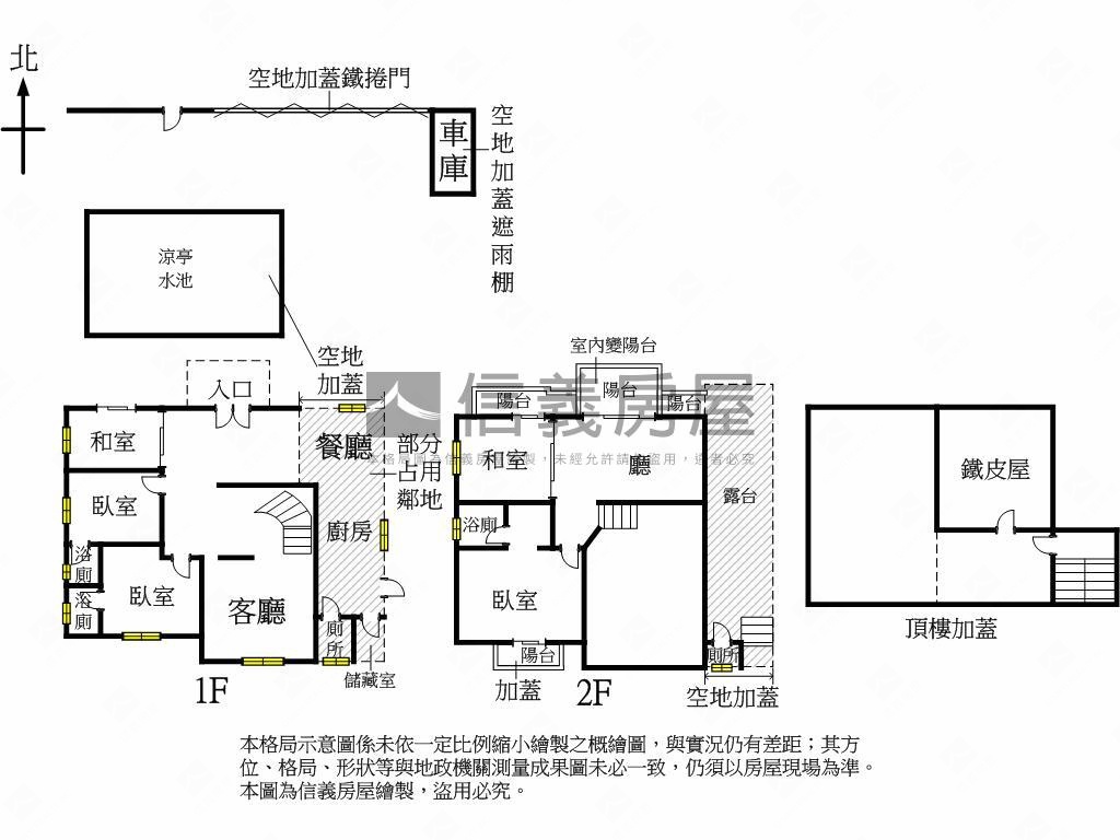 近科大、高師大．庭院邸房屋室內格局與周邊環境