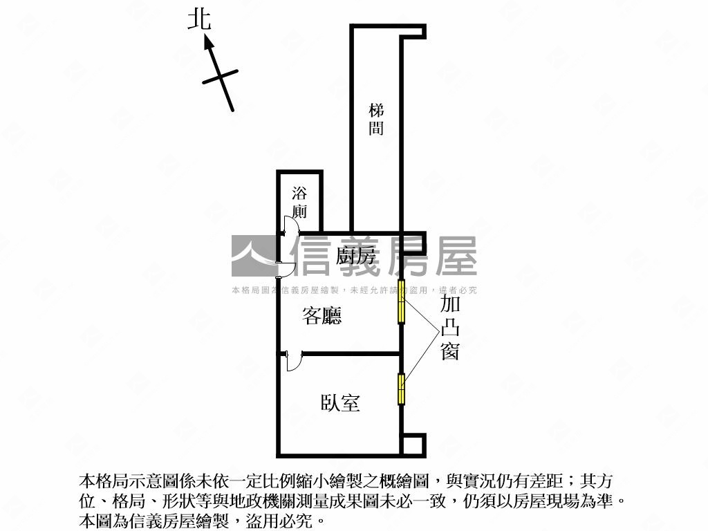 路易市●一房房屋室內格局與周邊環境