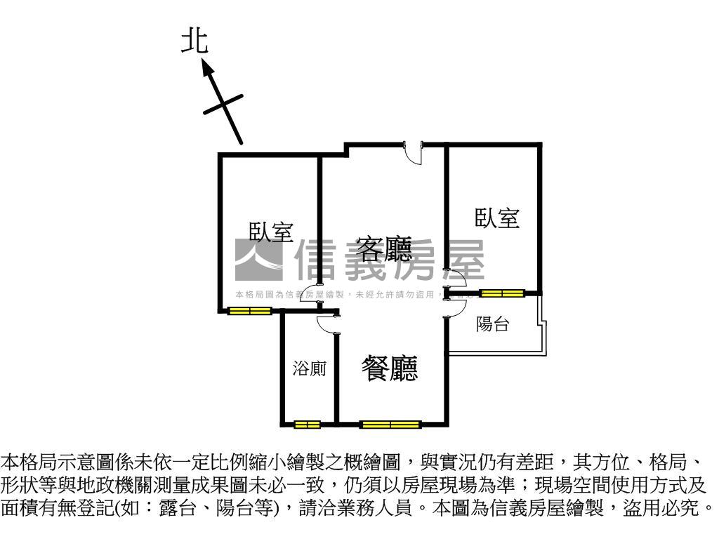 富宇禾悅二房Ｂ１平車房屋室內格局與周邊環境