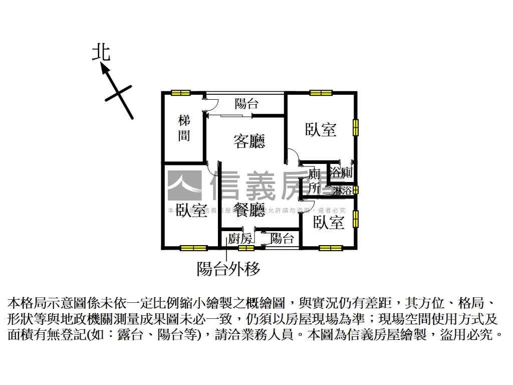 專任方正邊間｜首購美寓房屋室內格局與周邊環境