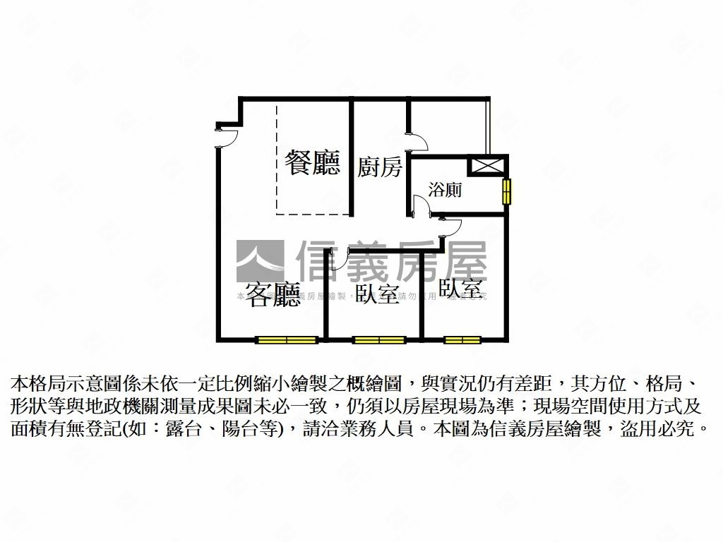 太原ＹＥＳ邊間視野Ｃ１戶房屋室內格局與周邊環境