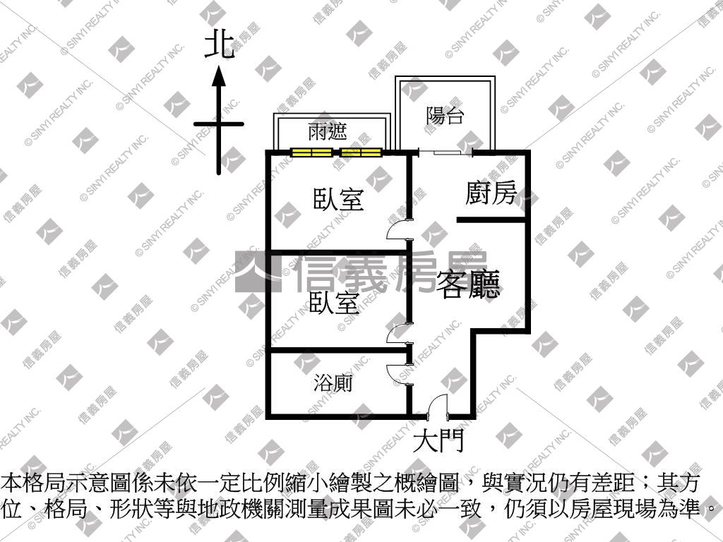 碧湖美妝高樓兩房房屋室內格局與周邊環境