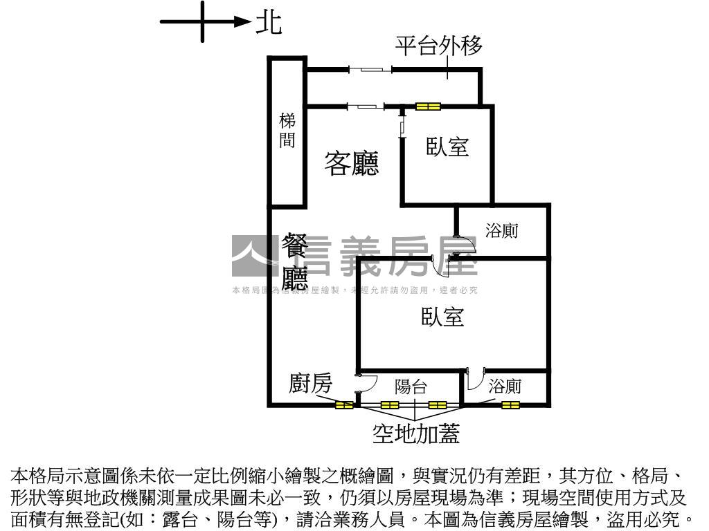 忠太園道惠宇建設一樓公寓房屋室內格局與周邊環境