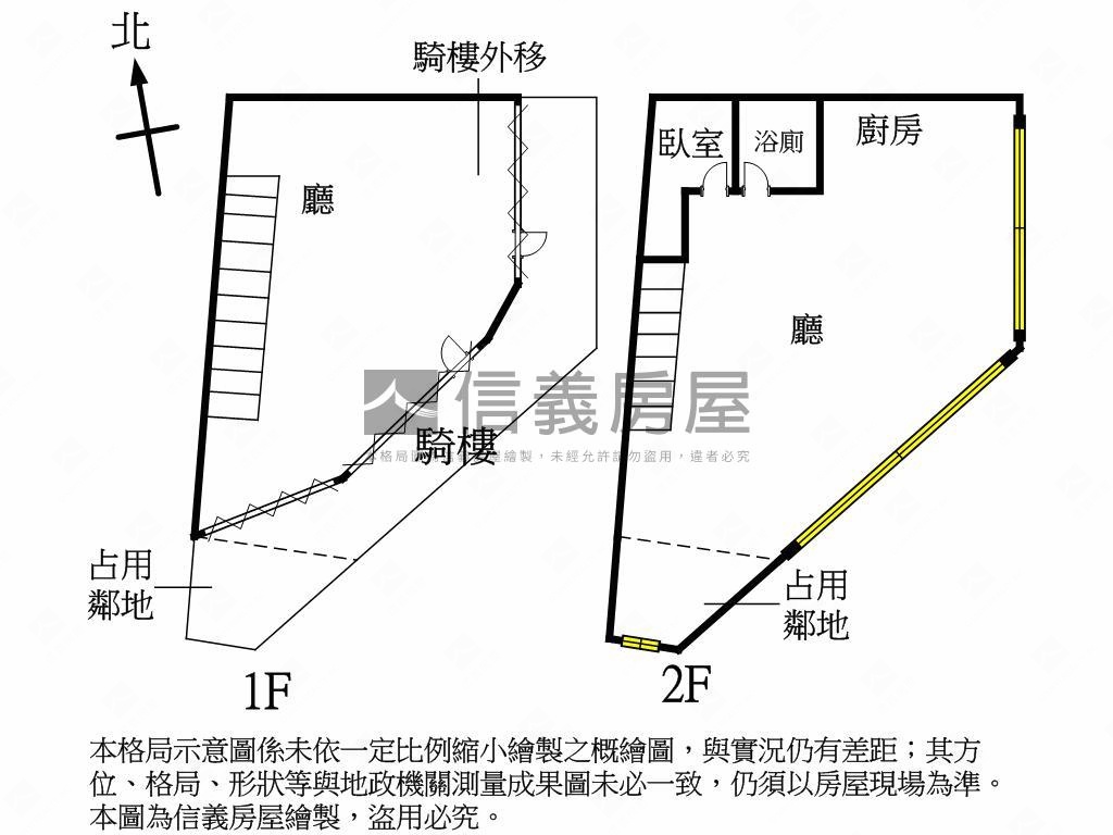 永樂夜市角窗傳家滿租金店房屋室內格局與周邊環境